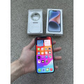 Apple iPhone 14 128gb 6gb ram dual sim with box and cable - BLUE
