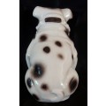 Vintage Ceramic Bulldog Ornament. Beige and Brown