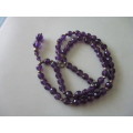 Genuine Amethysts and Sterling Silver Necklace
