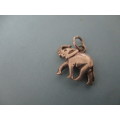 925 Sterling Silver `Elephant `` Charm or Pendat