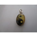 Vintage 925 Yin Yang pendant or charm