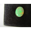 2.75ct. Lovely 12.00 x10.00mm Multi Flashy Solid Color Play Opal