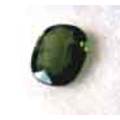 7.70 x5.80 mm Oval cut Natural Green Sapphire 1.63 cts.