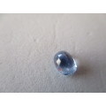 0.72 ct. Ceylon Blue Sapphire  Nice6.00 x 4.70 mm Oval cut Blue Sapphire