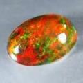 3.39 Cts. Fire Sparkling Natural Welo Solid Black Fire Opal