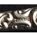 Stunning English Antique sterling silver handled shoe horn, please see description for details