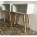RETRO SIDE TABLES!! RETAIL AT R1699, AVAILABLE ANYWHERE IN SA!!
