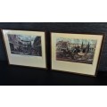 *SELLS FOR R6000+* ANTIQUE PAIR OF 1831 JAMES POLLARD LITHOGRAPHS!!