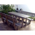 Patio Sets - Recycled Plastic - 60 Year Lifespan.