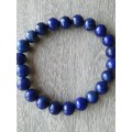 Natural Lapis Lazuli Gemstone Bracelet - 8mm