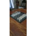 Beautiful Glass Chess Board.