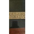 Vintage Brass No Bloody Swearing Plaque.