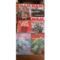 Collection Of Collectors Vintage  Nam Magazines From 1980`s