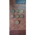 Collection of Vintage German Coins