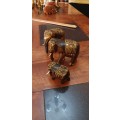 Three Beautiful Hand Carved Elephants