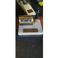 Various Vintage Staplers, Sellotae Rollers & two Paper Punches