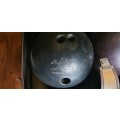 Vintage Bowling Balls in Suitcase