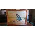 Stunning Oil on Canvas signed W Foy