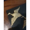 Vintage Brass Flying Geese