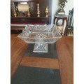 Large Crystal Centerpiece Compote