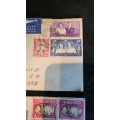 Collection of Stamps on Envelopes