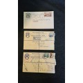 Collection of Collectable Stamps on Envelopes