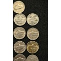 American 5 Cent Coins From 1964