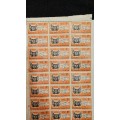 Collection of South African Stamps 1950`s