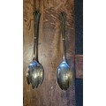 Vintage Style Silver Plated Salad Set