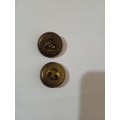 2 x British Militsry buttons