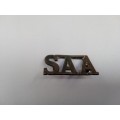 South African Army Artillery WWii shoulder title