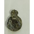 First City 4th Infantry cap badge (damadged)