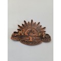 Australian common wealth collar badge