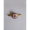 Red Cross Society pin badge