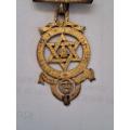 Silver Gilt Royal Arch Masonic jewel