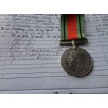 DEFENCE MEDAL TO AS BIERMAN 'QSC' 6TH ARMOURED DIVISION