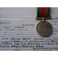 DEFENCE MEDAL TO AS BIERMAN 'QSC' 6TH ARMOURED DIVISION