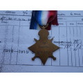 1914/15 STAR G TURNER RAND RIFLES & VICTORY SGT SA PIONEER BATT-AWARDED MSM LONDON GAZETTE 7/2/1919