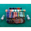 MINUATURE SOUTHERN CROSS,MMM, PROPATRIA,10,20&30 YEAR SERV, & GEN SERVICE TO A COL . SEE DESCRIPTION