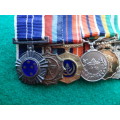 MINUATURE SOUTHERN CROSS,MMM, PROPATRIA,10,20&30 YEAR SERV, & GEN SERVICE TO A COL . SEE DESCRIPTION