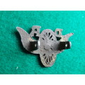 DISPATCH RIDERS BADGE CAST WITH INTERGRAL LUGS - WW1 PERIOD