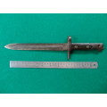 ITALIAN WW2 CARCANO BAYONET - SHORTENED & SHARPENED - SEE IMAGES FOR CONDITION