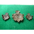 ' DUKES ' CAP AND COLLAR SET - ALL LUGS INTACT - WW2