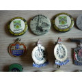 LOT OF AFRICANA PINS AND BADGES - VOORTREKKER RELATED AND ONE TO MANIE MARITZ