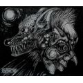 Original Art: `Beware Wolf` by Surrealist Pioneer Ras Steyn [MFA] - Lead Pencil Drawing SALE SALE !!