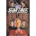 STAR TREK: The Next Generation - The Devil`s Heart - First Edition - Pocket Books USA - VG+