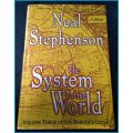 NEAL STEPHENSON - The System of the World - Hardcover - First Edition + 1st Print - MORROW - 2004