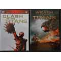 Clash of the Titans and Wrath of the Titans - Clean Covers + Both DVDs in Good Playing Condition***