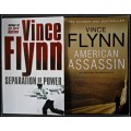 VINCE FLYNN: Separation of Power and American Assassin - Softcovers - SimonandSchuster - Good Cond.
