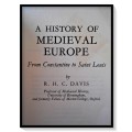 A History of Medieval Europe by R.H.C. Davis - Softcover - LONGMAN - 1970